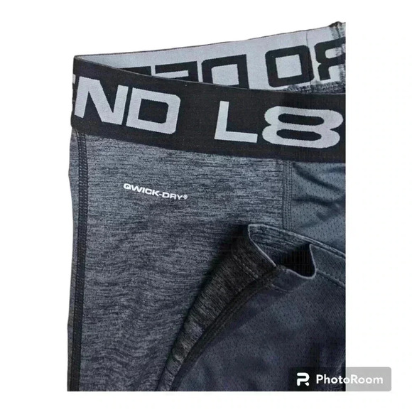 Layer 8 Kwick-Heat Kwick-Dry 11 L8 Defend leggings Indigo print # L64460 M or XL - Picture 3 of 7